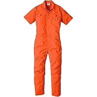 ディッキーズ　D-7104　20.レッド　M　半袖ツナギ　ショート丈② 楽天市場】ディッキーズ Dickies D-7104 ストレッチヒッコリー